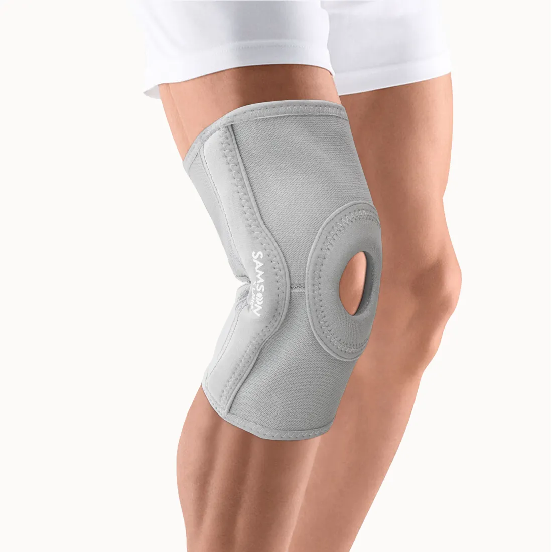 Samson Elastic Knee Support (Open Patella & Hinges) NE-0603 (XXL)