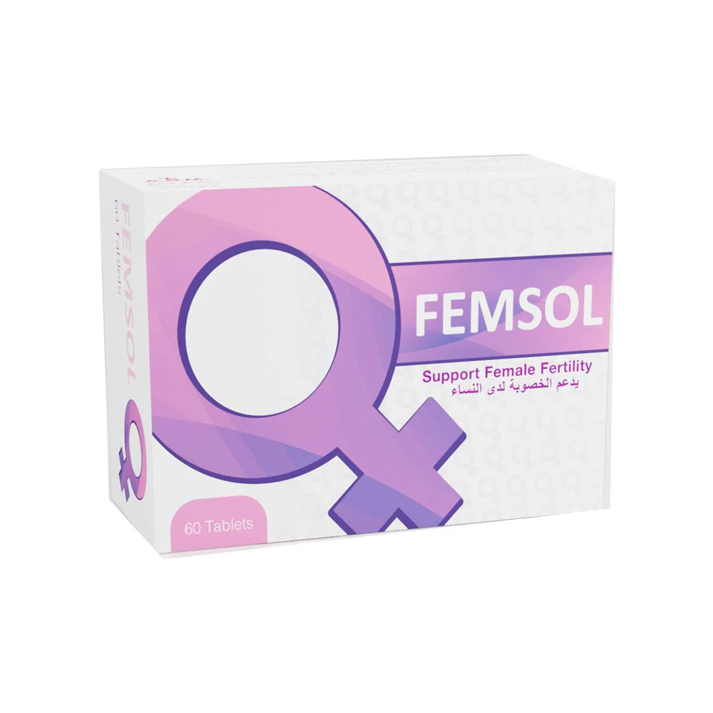 Femsol | Supports Female Fertility | 60 Tablets