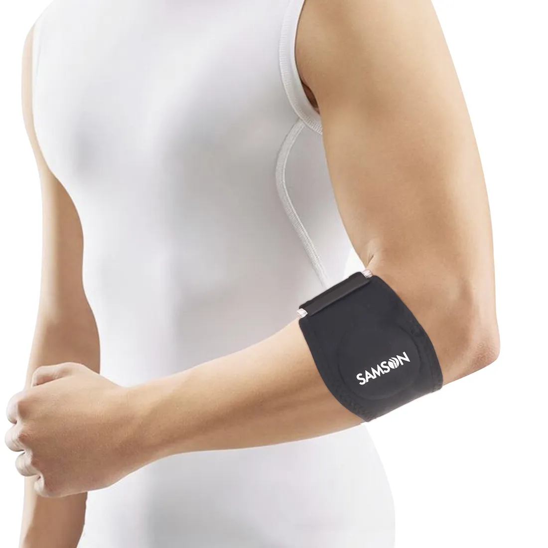 Samson Tennis Elbow Support with Pressure Pad WR-0806