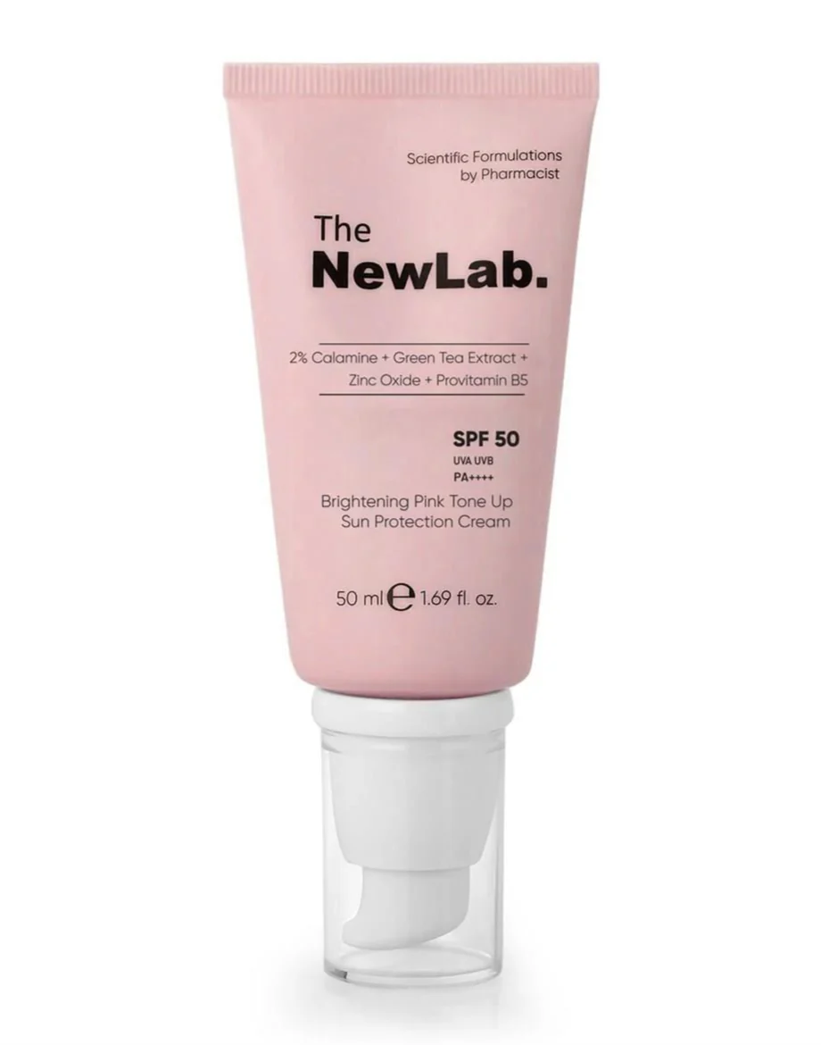 The NewLab Brightening Pink Tone Spf50 Cream 50ml