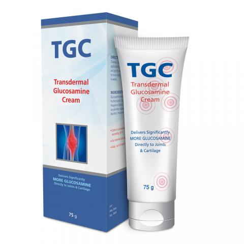 TGC Glucosamine Cream 75g for joint pain relief