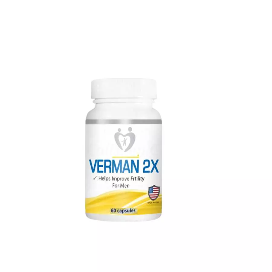 Verman 2X Anti Oxidant Dietary Supplement 60 Capsules