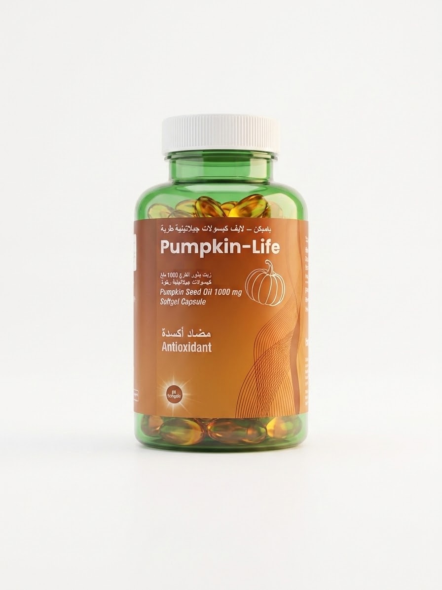 Pumpkin-Life Pumpkin Seed Oil 60 Softgels