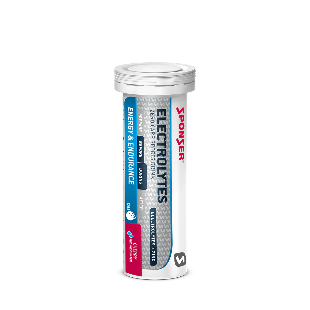 Sponser Electrolytes Cherry 10 Effervescent Tablets