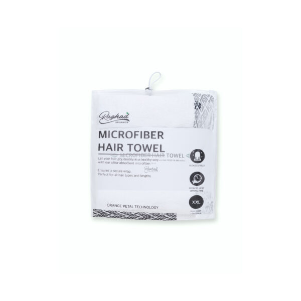 Raghad Organics Microfiber Hair Towel
