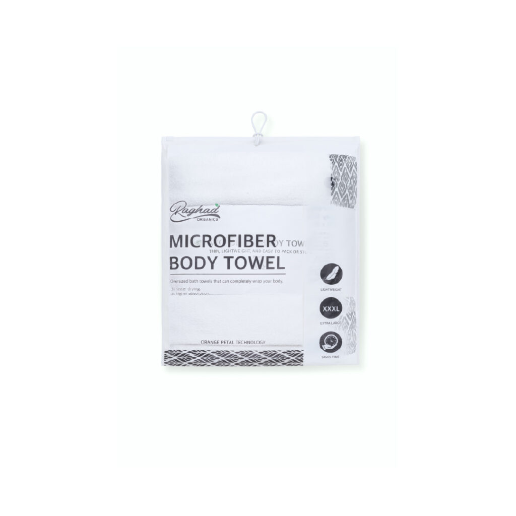 Raghad Organics Microfiber Body Towel